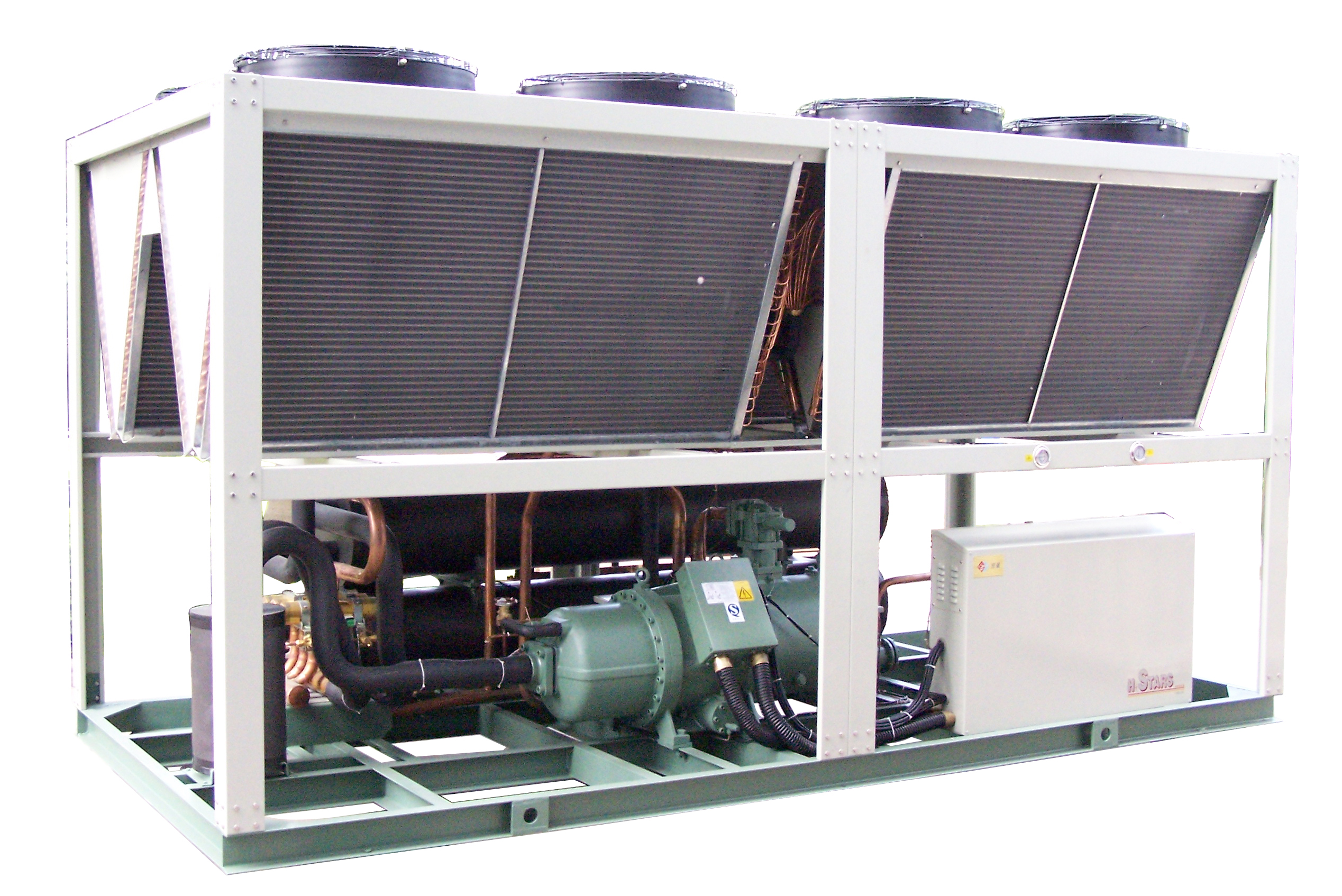 風(fēng)冷螺桿式冷(熱)水機組 (1)